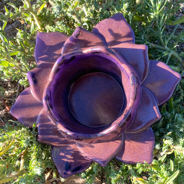 Purple Lotus Tealite
