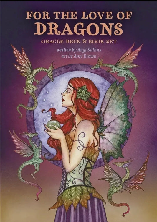 For the Love of Dragons Oracle Deck & Book Set