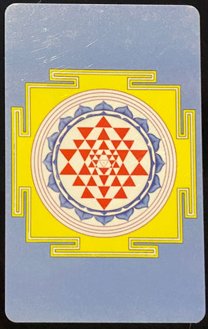 Shree Yantra Wallet Card