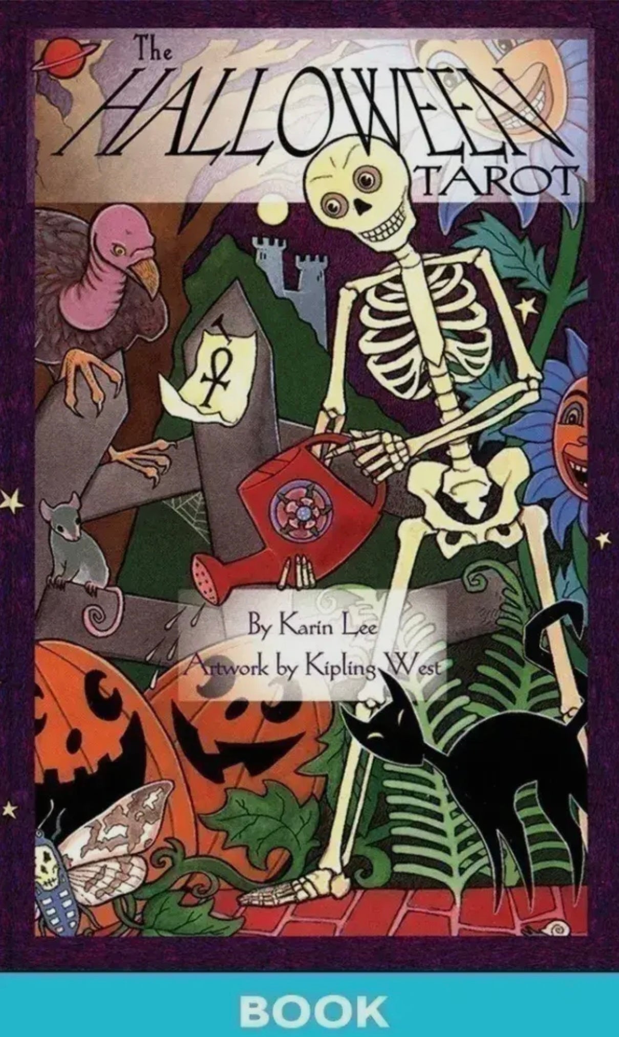 The Halloween Tarot Deck & Book Set