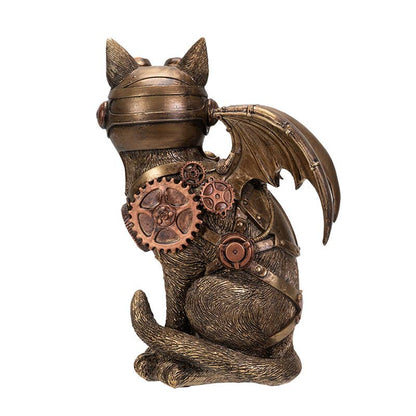 14349 Steampunk Cat with Wings